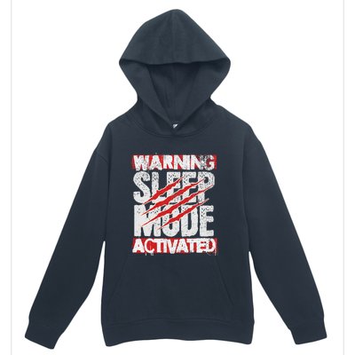 Warning Sleep Mode Activated Nap Like A Pro Stylish Urban Pullover Hoodie