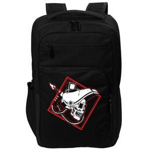 Welder Skull Mig Welding Funny Welding Impact Tech Backpack