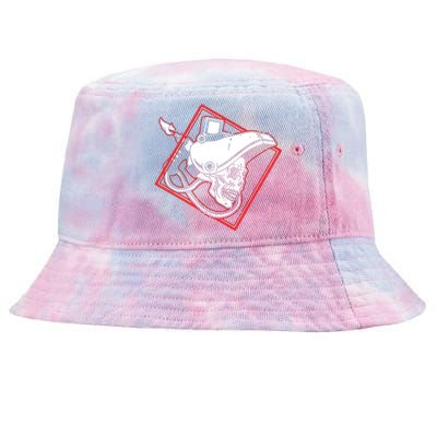 Welder Skull Mig Welding Funny Welding Tie-Dyed Bucket Hat