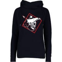 Welder Skull Mig Welding Funny Welding Womens Funnel Neck Pullover Hood