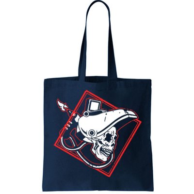 Welder Skull Mig Welding Funny Welding Tote Bag