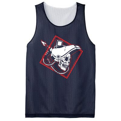 Welder Skull Mig Welding Funny Welding Mesh Reversible Basketball Jersey Tank