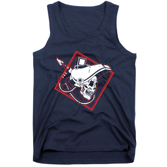 Welder Skull Mig Welding Funny Welding Tank Top