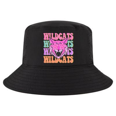 Wildcats School Mascot Sport Mom Wildcats Cool Comfort Performance Bucket Hat