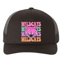 Wildcats School Mascot Sport Mom Wildcats Yupoong Adult 5-Panel Trucker Hat