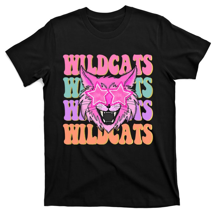 Wildcats School Mascot T-Shirt