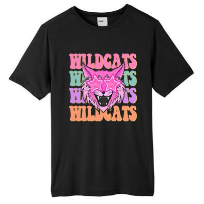 Wildcats School Mascot Tall Fusion ChromaSoft Performance T-Shirt