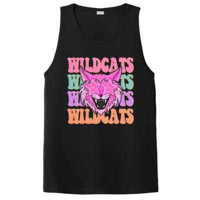 Wildcats School Mascot PosiCharge Competitor Tank