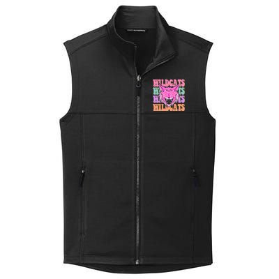 Wildcats School Mascot Collective Smooth Fleece Vest