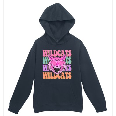 Wildcats School Mascot Urban Pullover Hoodie