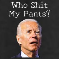 Who Shit My Pants Funny Anti Joe Biden Adult Drive Performance Visor