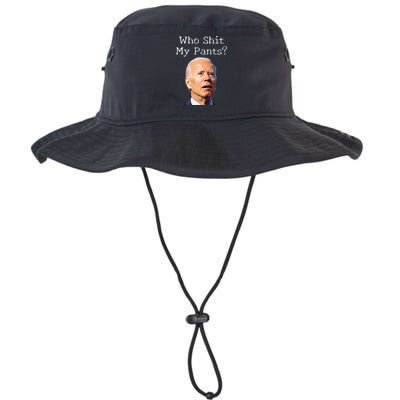 Who Shit My Pants Funny Anti Joe Biden Bucket Hat