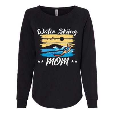 Water Skiing Mom Waterskiing Water Skiing Mothers Day Gift Womens California Wash Sweatshirt