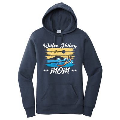 Water Skiing Mom Waterskiing Water Skiing Mothers Day Gift Women's Pullover Hoodie