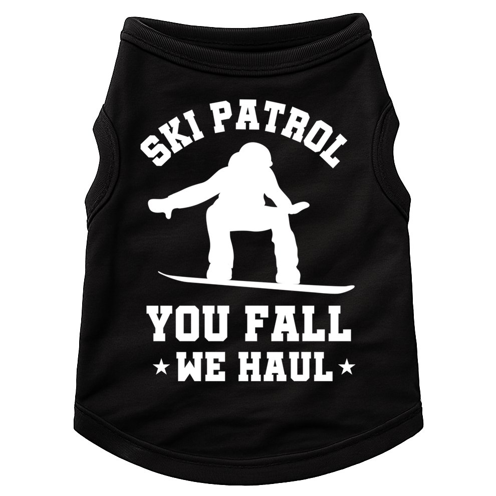 Winter Skiing Meaningful Gift Funny Ski Patrol Winter Sports Great Gift Doggie Tank