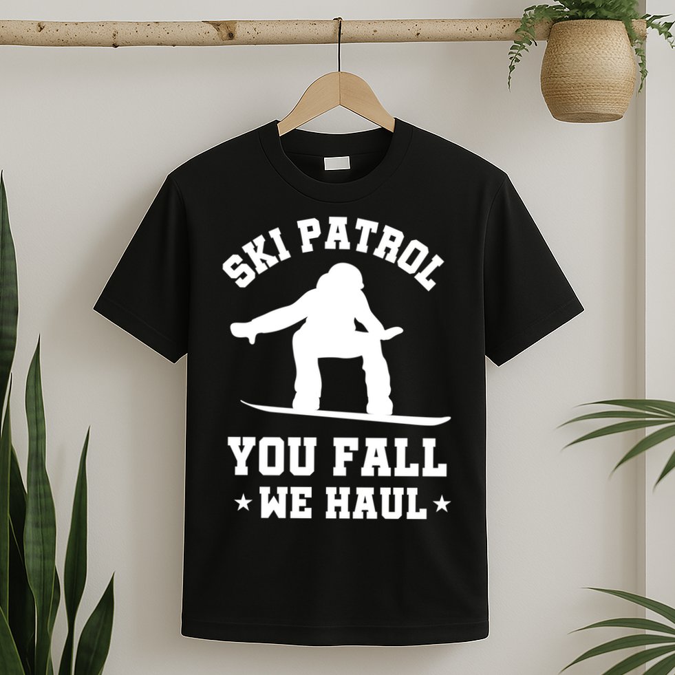 Winter Skiing Meaningful Gift Funny Ski Patrol Winter Sports Great Gift T-Shirt