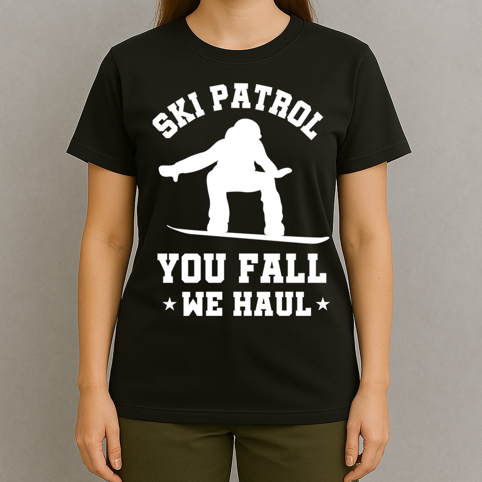Winter Skiing Meaningful Gift Funny Ski Patrol Winter Sports Great Gift T-Shirt
