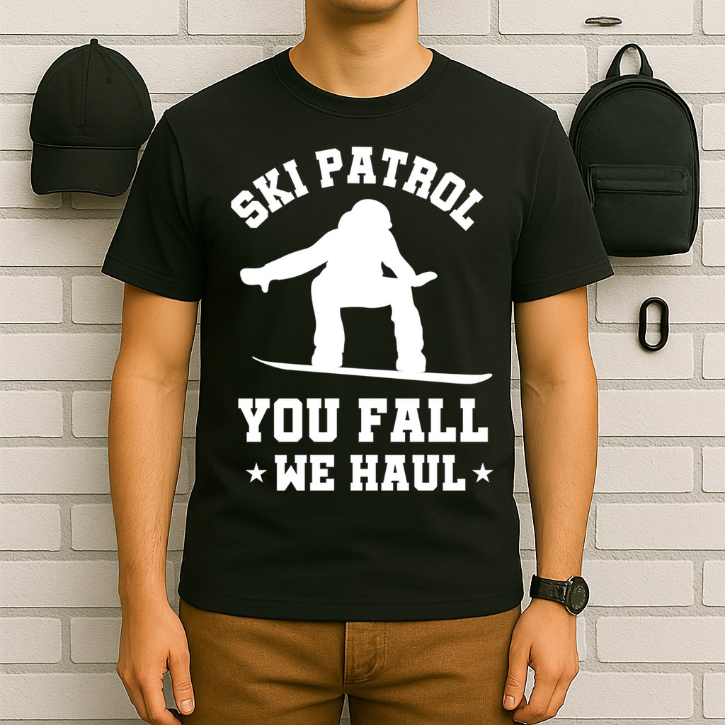 Winter Skiing Meaningful Gift Funny Ski Patrol Winter Sports Great Gift T-Shirt