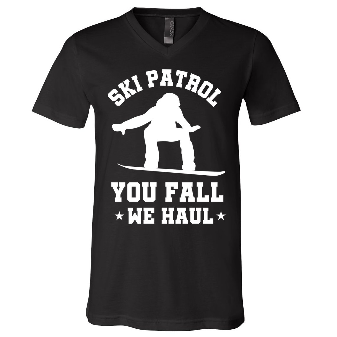 Winter Skiing Meaningful Gift Funny Ski Patrol Winter Sports Great Gift V-Neck T-Shirt