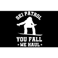 Winter Skiing Meaningful Gift Funny Ski Patrol Winter Sports Great Gift Bumper Sticker