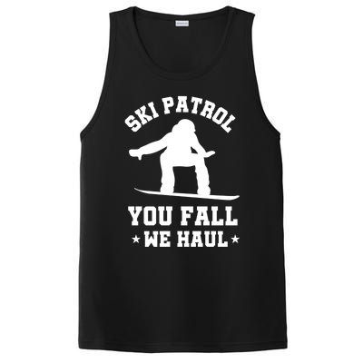 Winter Skiing Meaningful Gift Funny Ski Patrol Winter Sports Great Gift PosiCharge Competitor Tank