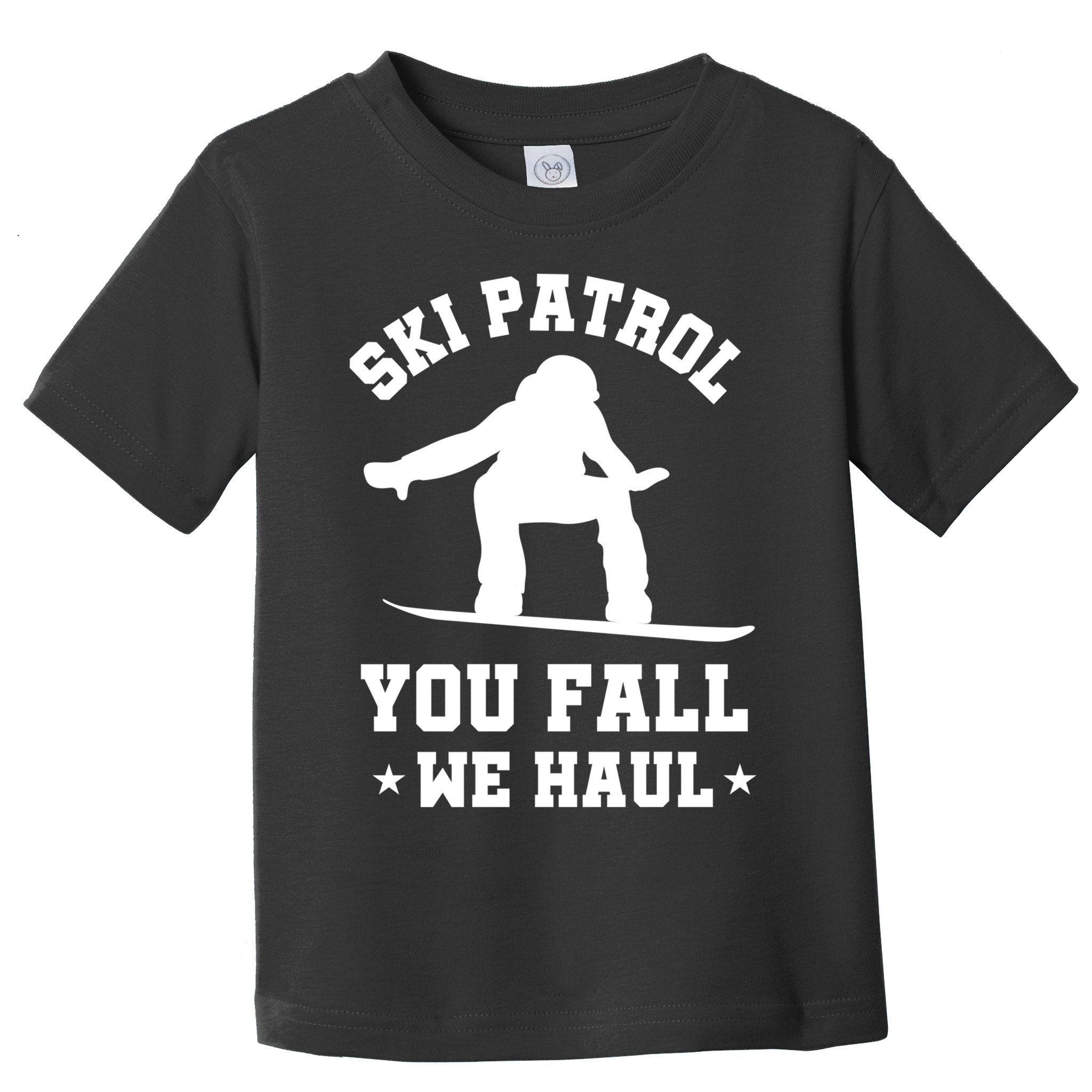 Winter Skiing Meaningful Gift Funny Ski Patrol Winter Sports Great Gift Toddler T-Shirt