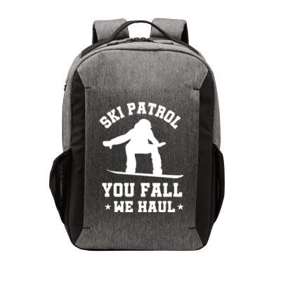 Winter Skiing Meaningful Gift Funny Ski Patrol Winter Sports Great Gift Vector Backpack