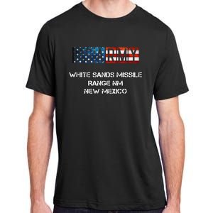 White Sands Missile Range Us Flag Army Adult ChromaSoft Performance T-Shirt