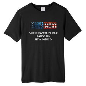 White Sands Missile Range Us Flag Army Tall Fusion ChromaSoft Performance T-Shirt