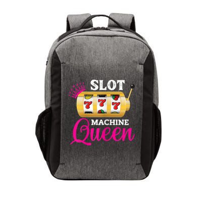 Womens Slot Machine Queen Funny Casino Gambling Vector Backpack