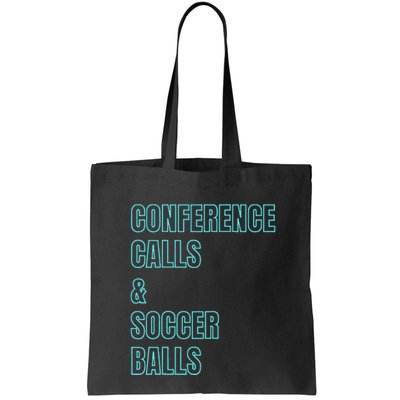 Working Soccer Mom Game Playful Cute Corporate Practice Bag