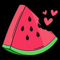 Watermelon Slice Melon Summer Vacation Season Fruit Lovers Impact Tech Backpack