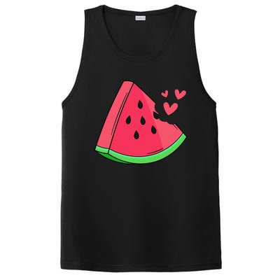 Watermelon Slice Melon Summer Vacation Season Fruit Lovers PosiCharge Competitor Tank