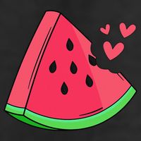Watermelon Slice Melon Summer Vacation Season Fruit Lovers Hat