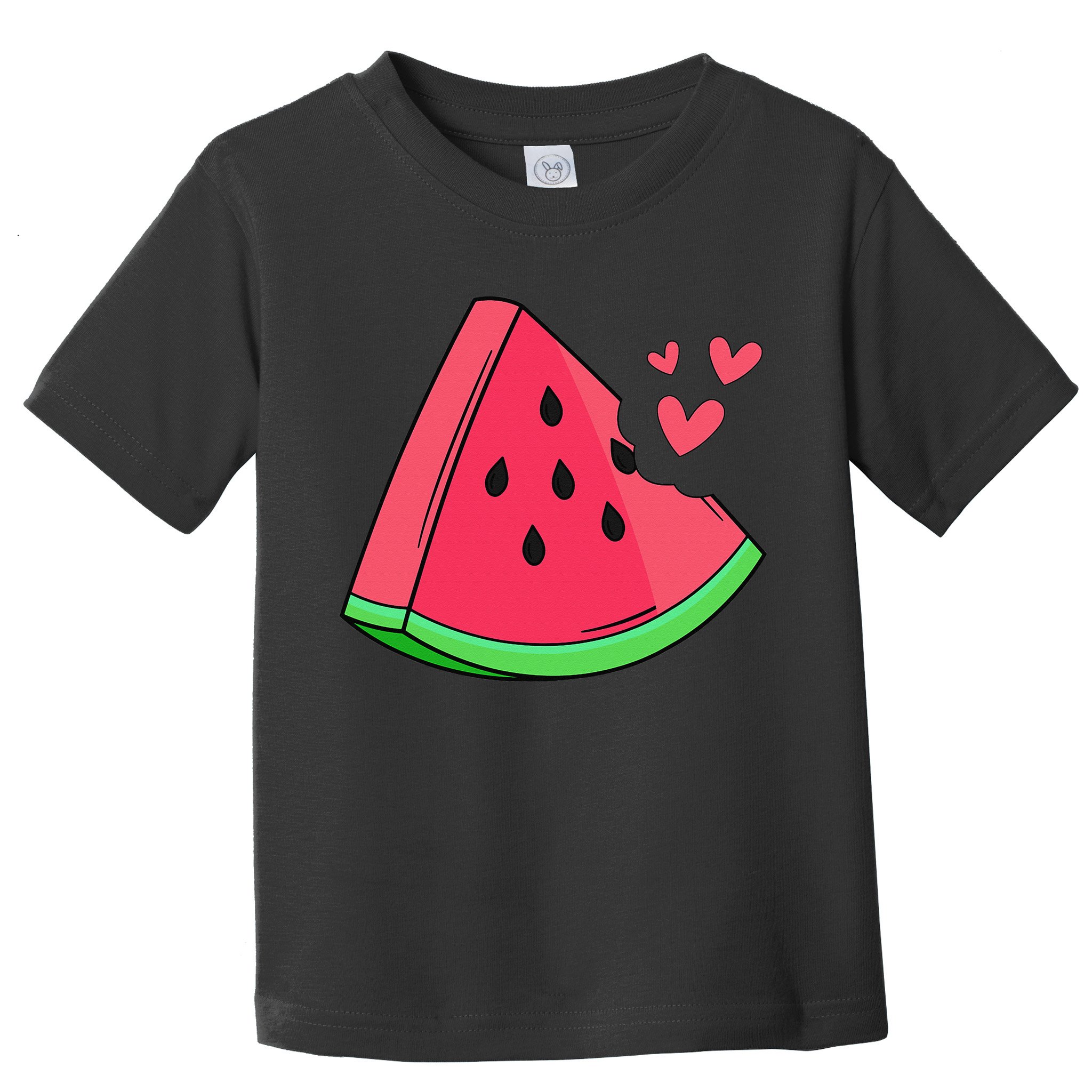 Watermelon Slice Melon Summer Vacation Season Fruit Lovers Toddler T-Shirt