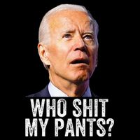 Who Shit My Pants Anti Joe Biden Conservative Drawstring Bag