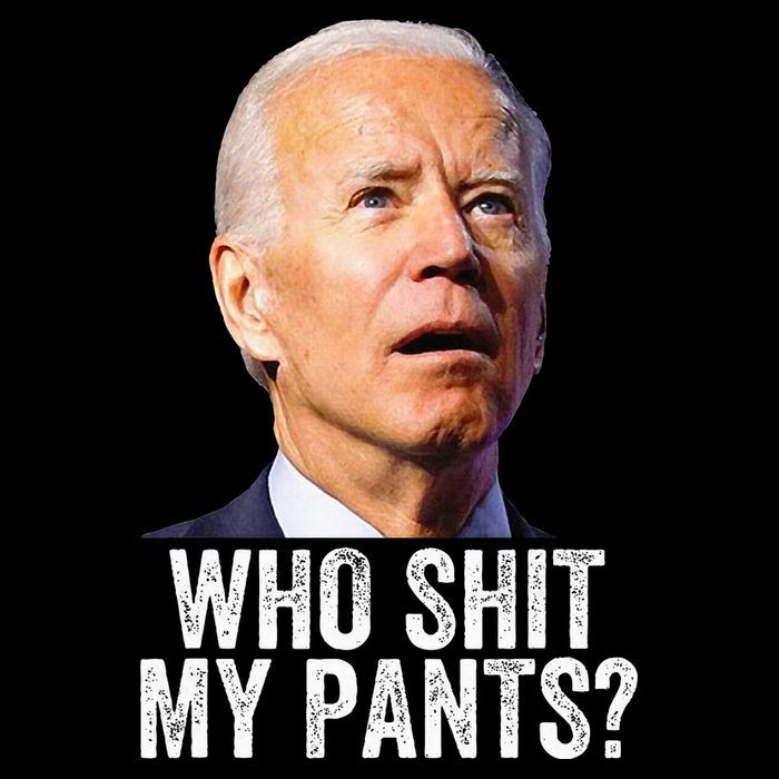 Who Shit My Pants Anti Joe Biden Conservative Drawstring Bag