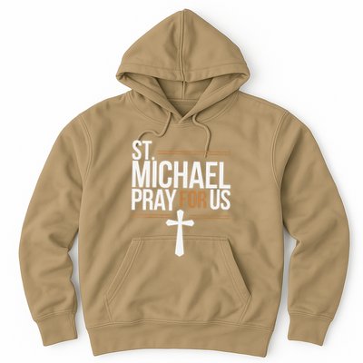 Women St. Michael Patronage Catholic Confirmation Gift Hoodie