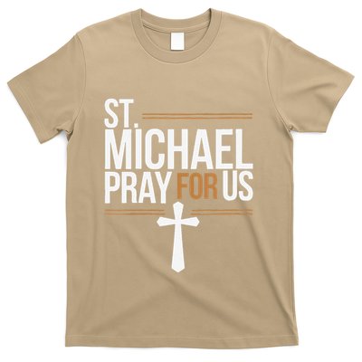 Women St. Michael Patronage Catholic Confirmation Gift T-Shirt