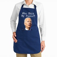 Who Shit My Pant's Funny Anti Joe Biden Apron