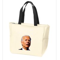 Who Shit My Pants Funny Anti Joe Biden Zip Tote Bag