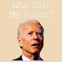 Who Shit My Pants Funny Anti Joe Biden Zip Tote Bag