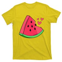 Watermelon Slice Melon Summer Vacation Season Fruit Lovers T-Shirt