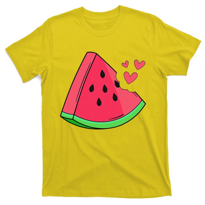 Watermelon Slice Melon Summer Vacation Season Fruit Lovers T-Shirt