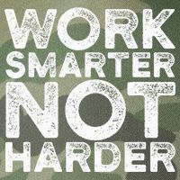 Work Smarter Not Harder Motivational Apparel Legacy Tie Dye Trucker Hat