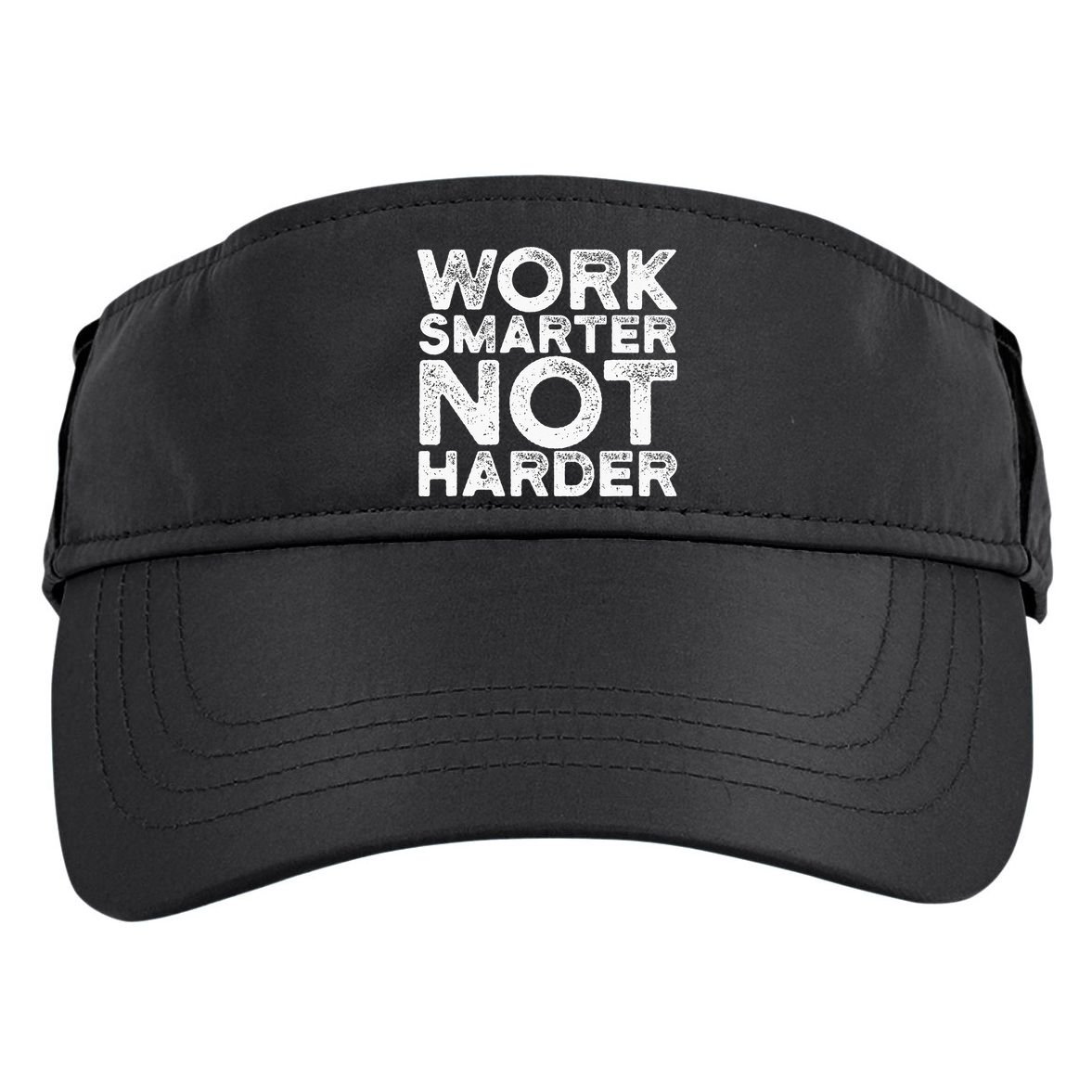 Work Smarter Not Harder Motivational Apparel Adult Drive Performance Visor