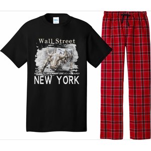 Wall Street New York Work Until Your Bank Account Looks Like Pajama Set