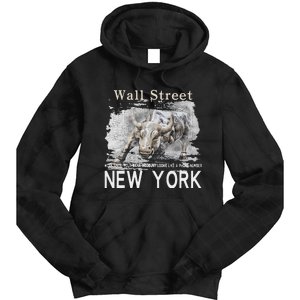 Wall Street New York Work Until Your Bank Account Looks Like Tie Dye Hoodie