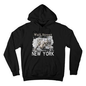 Wall Street New York Work Until Your Bank Account Looks Like Tall Hoodie