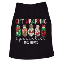 Wrapping Specialist Nicu Nurse Christmas Nicu Nursing Xmas Doggie Tank